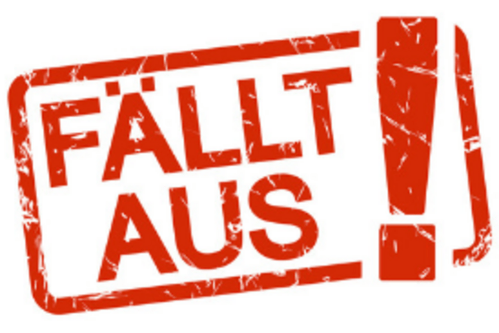 Faellt aus