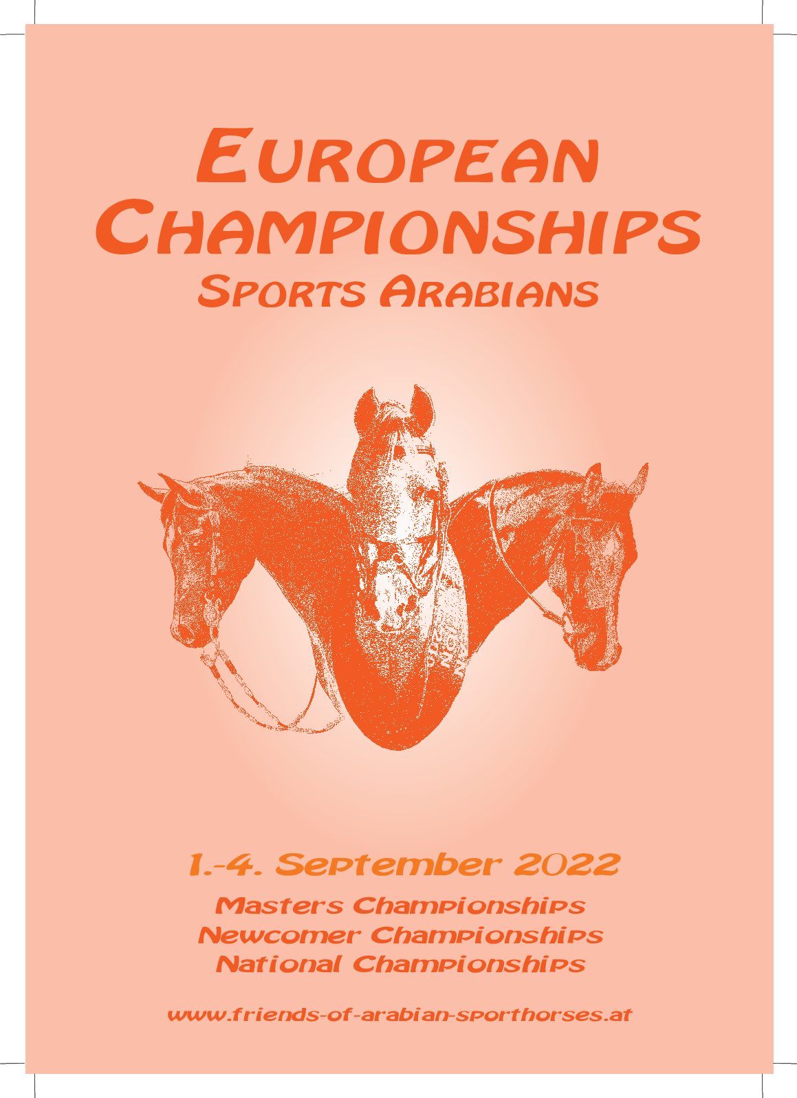 ECAHO European Championships Sports Arabians 01. bis 04.09.2022