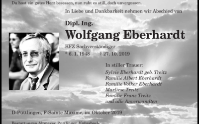 Digitale Traueranzeige der Saarbrücker Zeitung