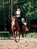 Zum Westernreiten gehört auch immer das richtige Outfit für Pferd und Reiter. (Foto: I. Neven DuMont)